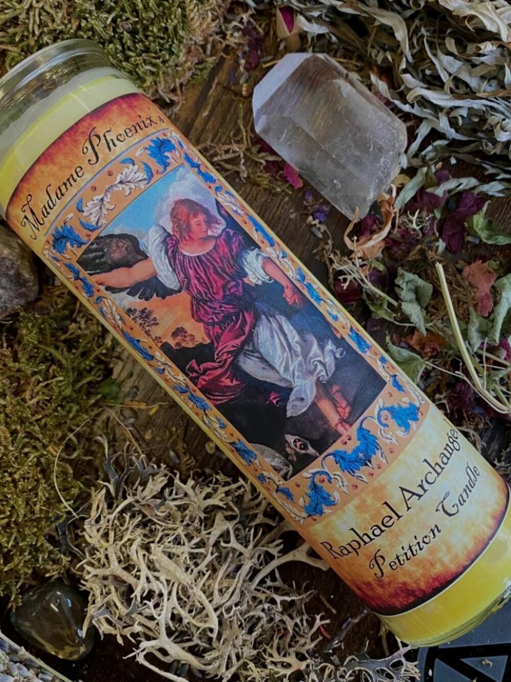 Madame Phoenix Archangel Raphael 7-Day Petition Candle